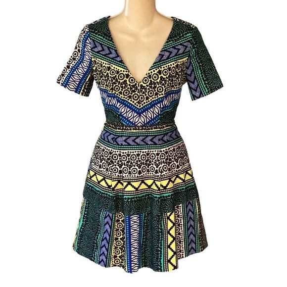 Plenty by Tracy Reese for Anthropologie New Moon Geo Dress Women’s 2 - Picture 3 of 10
